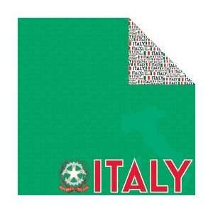   Sided Paper 12X12 Italy; 25 Items/Order Arts, Crafts & Sewing
