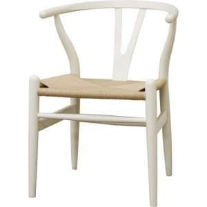  White Accent Chair by Wholesale Interiors 