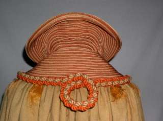 Fab 1910s Edwardian Cloak / Cape w Fuzzy Circles S L  