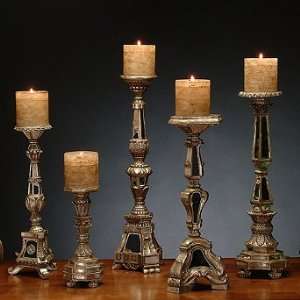    Set of Five Artois Candlestick Holders   Frontgate