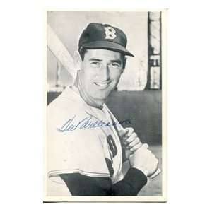  Ted Williams Autographed Postcard