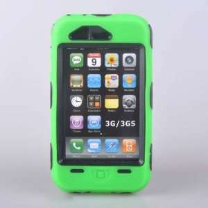  Heavy Duty Tough Cover Case *GREEN* For iphone 3G 3GS 16GB 