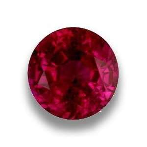  Intercolor USA RU 518 7.0mm Round Ruby Gemstone