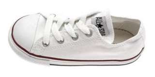 Converse Chucks Opt White OX All Sizes Infant Shoes  