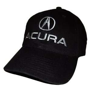  Acura Black Twill Hat Automotive