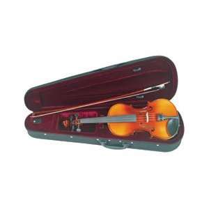  Lauren 3/4 Size Student Violin Kit Musical Instruments