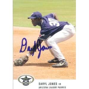 Daryl Jones Signed San Diego Padres 05 Just Minors Card