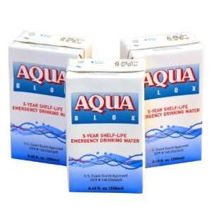 oz Aqua Blox Water Boxes   PACK of 3 Grocery & Gourmet Food
