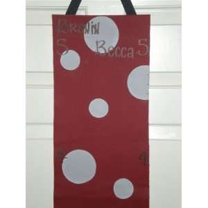  Deep Red Canvas Growth Chart
