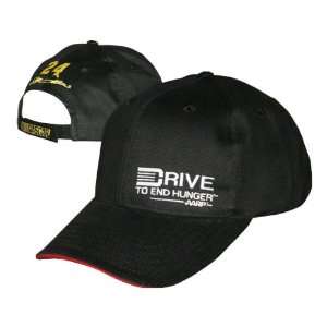  Jeff Gordon #24 Drive to End Hunger Solid Adjustable Hat 
