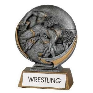  Wrestling Trophies   5 INCH WRESTLING TROPHY Sports 
