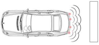   Parking Sensors LED Display Car Reverse Backup Radar System US STOCK