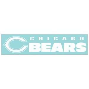  NFL Chicago Bears 4x16 Die Cut Decal