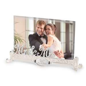  Personalized Mr. & Mrs. Float Picture Frame Gift