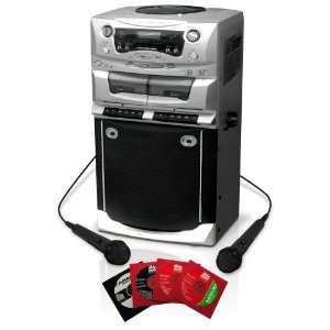  Singing Machine Club Pack DVD/CD+G/Cassette Karaoke System 
