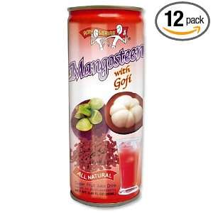 Amy & Brian Mangosteen with Goji Juice, 8.45 Ounce (Pack of 12 