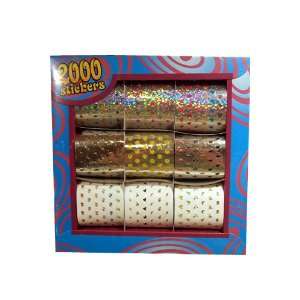   Stickers 2000 Mini Hologram, Foil and Paper Stickers Toys & Games