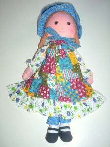 The Original Holly Hobbie Rag Doll by Knickerbocker (NEW)  