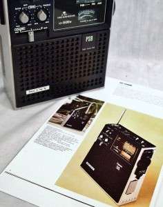   1975 SONY ICF 5500W AM/FM & PSB SKYSENSOR RANGE LIKE CAPTAIN 55  