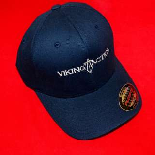 VTAC Viking Tactics Standard Logo Flex Fit Cap Hat In Color NAVY BLUE 