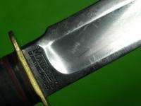 US Vintage MARBLES Gladstone 7 Huge Hunting Knife Stag Butt  