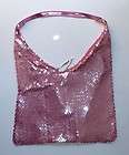 New Pink Sequin Hobo Boho Shoulder Bag Purse Tote Cute