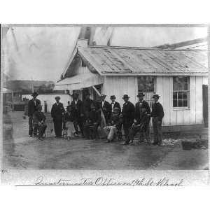  Quartermasters Office,Washington,DC,employees posed in 