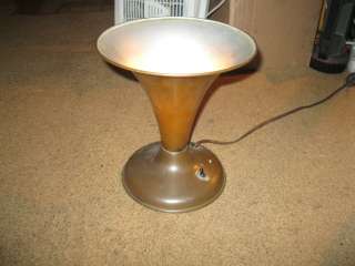   Atomic Retro Eames Era Torchere Torch Metal Art Deco Lamp  
