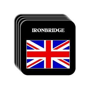  UK, England   IRONBRIDGE Set of 4 Mini Mousepad Coasters 