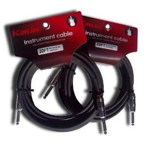   MONO INSTRUMENT CABLE CORDS GUITAR/BASS/KEYBOARD IPC201 Electronics