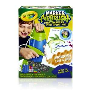  Crayola Marker Airbrush Set Toys & Games