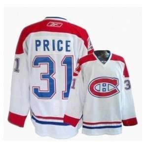   Jersey #31 Carey Price White Hockey Authentic Jerseys Sports