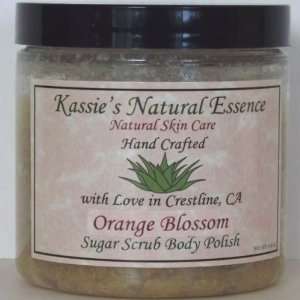  All Natural Sugar Scrub Body Polish Orange Blossom 8.6oz 