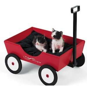  Dog Pet Cat Red Wagon Bed Wooden House Must See Kitchen 