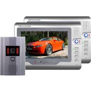  Video Door Phone Intercom System Two 7 LCD Color Touch 