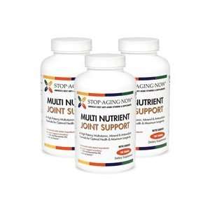 MULTI JOINT SUPPORT® (3 Pack) Multivitamin with Glucosamine, Paractin 
