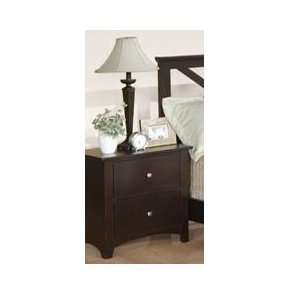 pc Night Stand in Chocolate Finish PDS F40573  Kitchen 