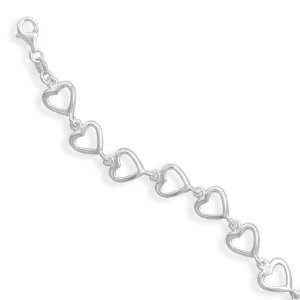  Jewelry Locker 7 Cut Out Heart Link Bracelet Jewelry