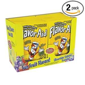 Flavor Aid Drink Mix, Pineapple and Orange, 48 Count (Pack of 2)