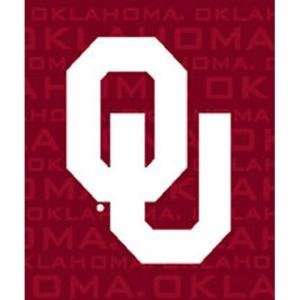 Oklahoma Sooners NCAA Light Weight Fleece Blanket (031 Series) (50x60 