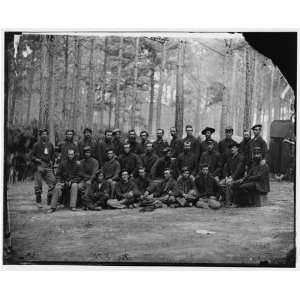  Co. B,U.S. Engineers,in front of Petersburg,Aug. 1864 