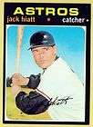 1971 topps baseball 371 jack hiatt astros e x returns