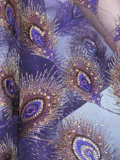   motif on a fine mesh background color purple background width 135
