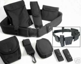 Security Guard Police Style Utility Kit Belt System New  