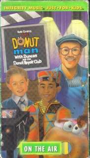 VHS THE DONUT MAN ON THE AIR  