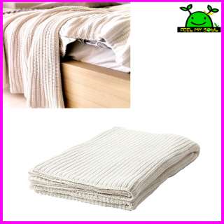 Ikea Knitted Bedspread Blanket 94x59 New  