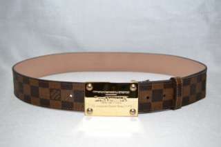100% Authentic Louis Vuitton Damier belt  