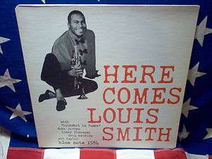 Here Comes Louis Smith Blue Note 1584 NICE JAZZ LP  