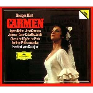 Bizet Carmen (Gesamtaufnahme franz.) Baltsa, Carreras, Karajan, Bp 