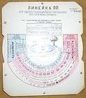 old russian radiation dosimeter slide rule 1967 9 